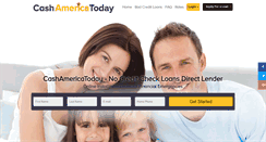 Desktop Screenshot of cashamericatoday.com